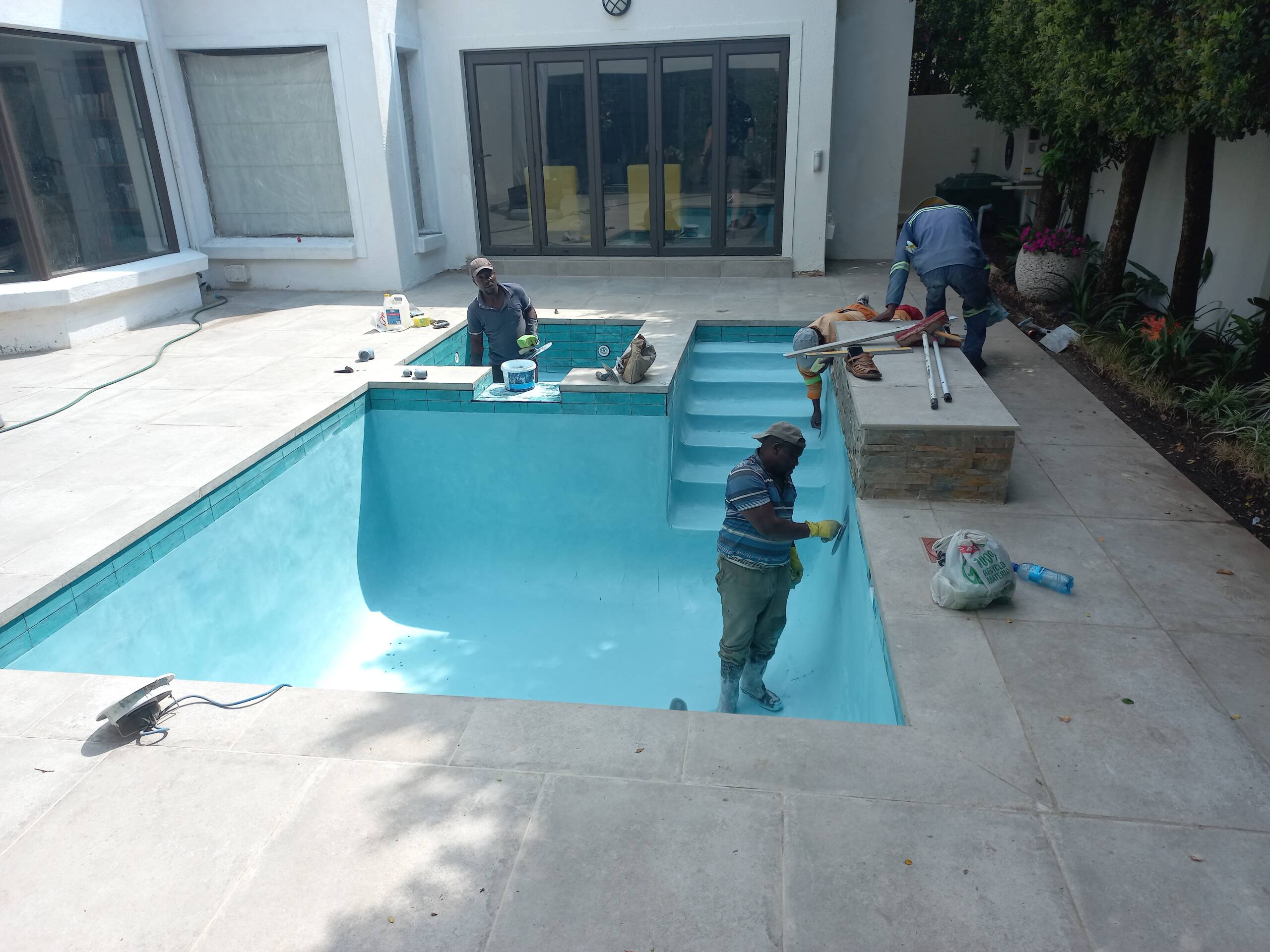 04 - sky-blue marbelite Pebblebrooke Pools- Lonehill- Sandton