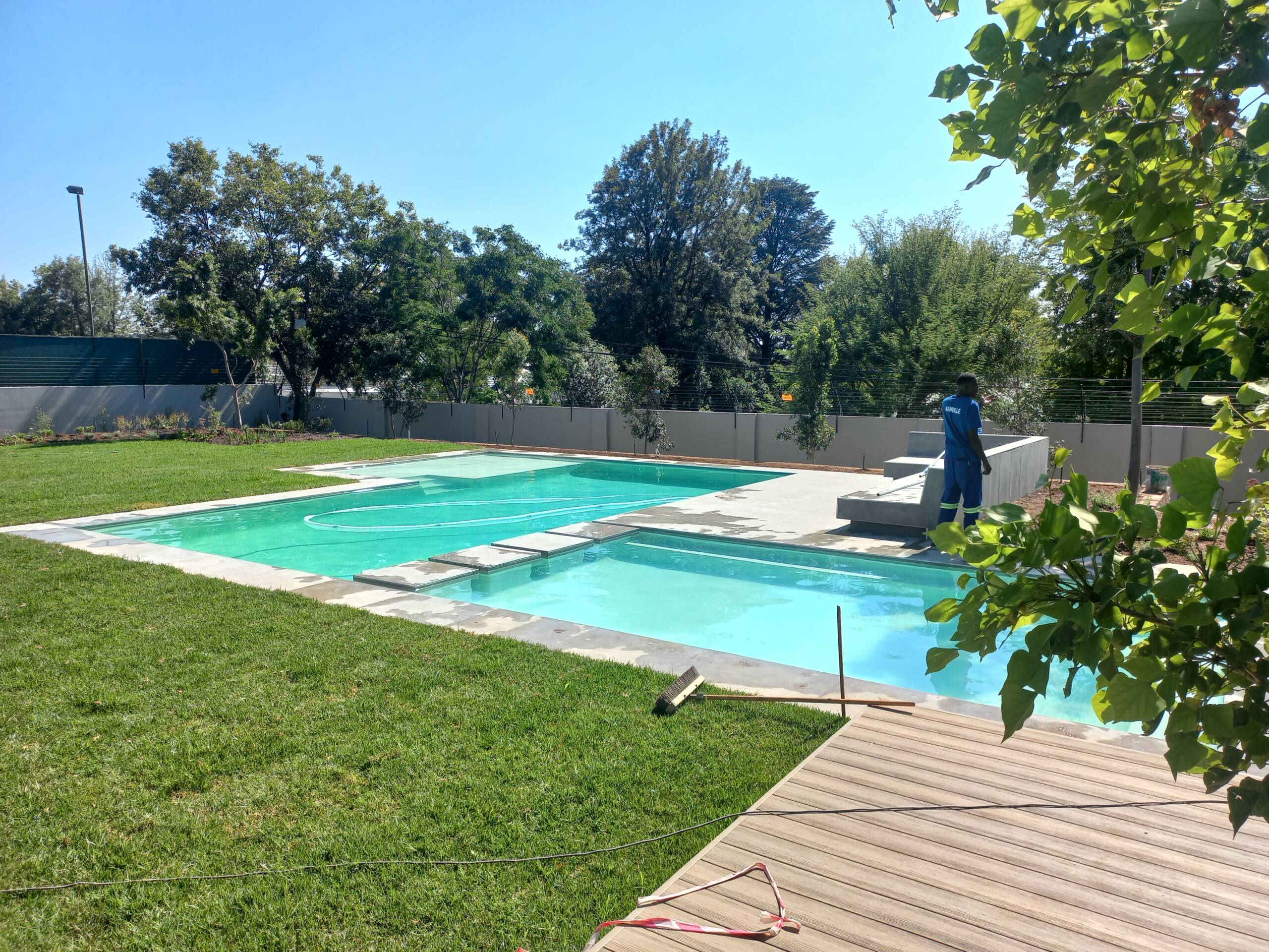 09 - site complete Pebblebrooke pools- Bryanston - marbelite